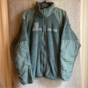 US Army Gen III Cold Weather Jacket Fleece Large Long ACU L3 Polartec ECWCS